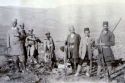 Ebrahim Khan Ghavam Ol-Molk V front of Photo