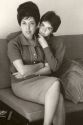 Iran Dokht Modaberi and Mitra Bahador
