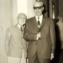 Mirza Fathali (Modir Ol-Doleh) Fani va Esmail Ghavami (Forough Ol-Molk)