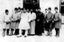 Mozafaredin Shah with Moayed Ol Molk II